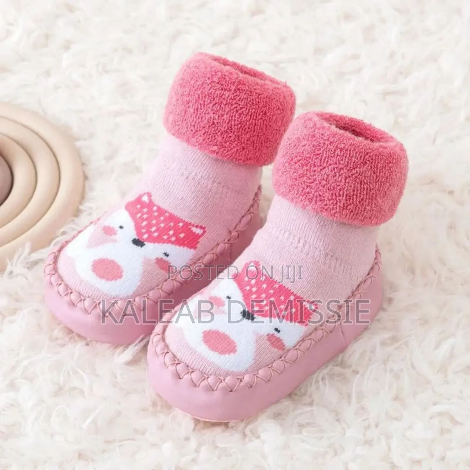 Infant Walking Shoes ጫማ ካልሲ