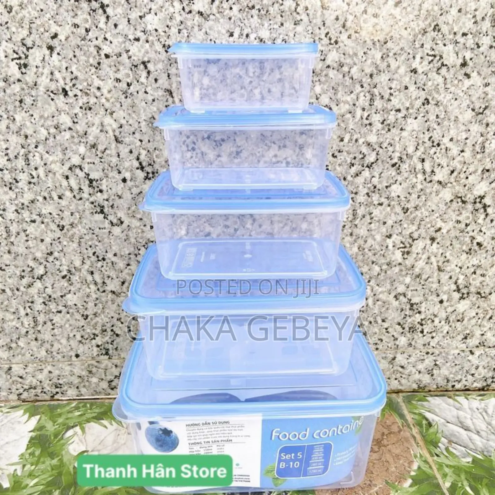 Organize Your Fridge! Clear Food Storage Boxes With Snap-tight Lids