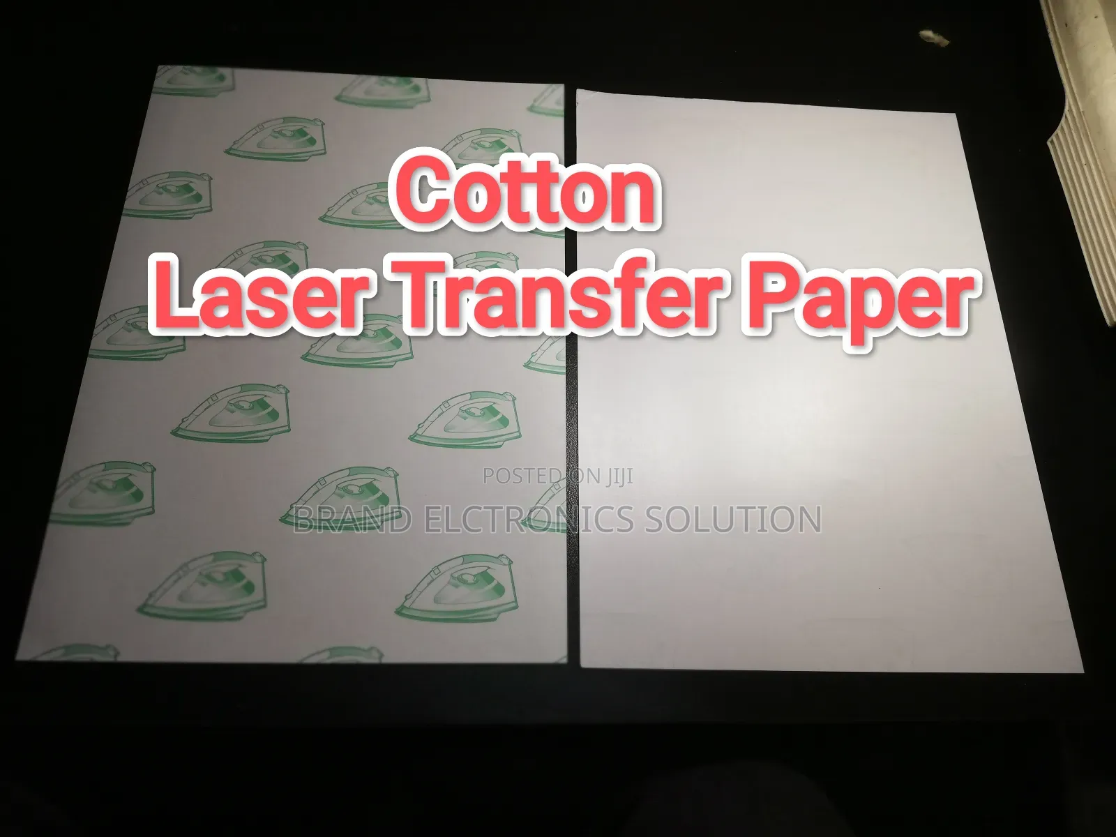 Cotton Cut Out Transfer Paper