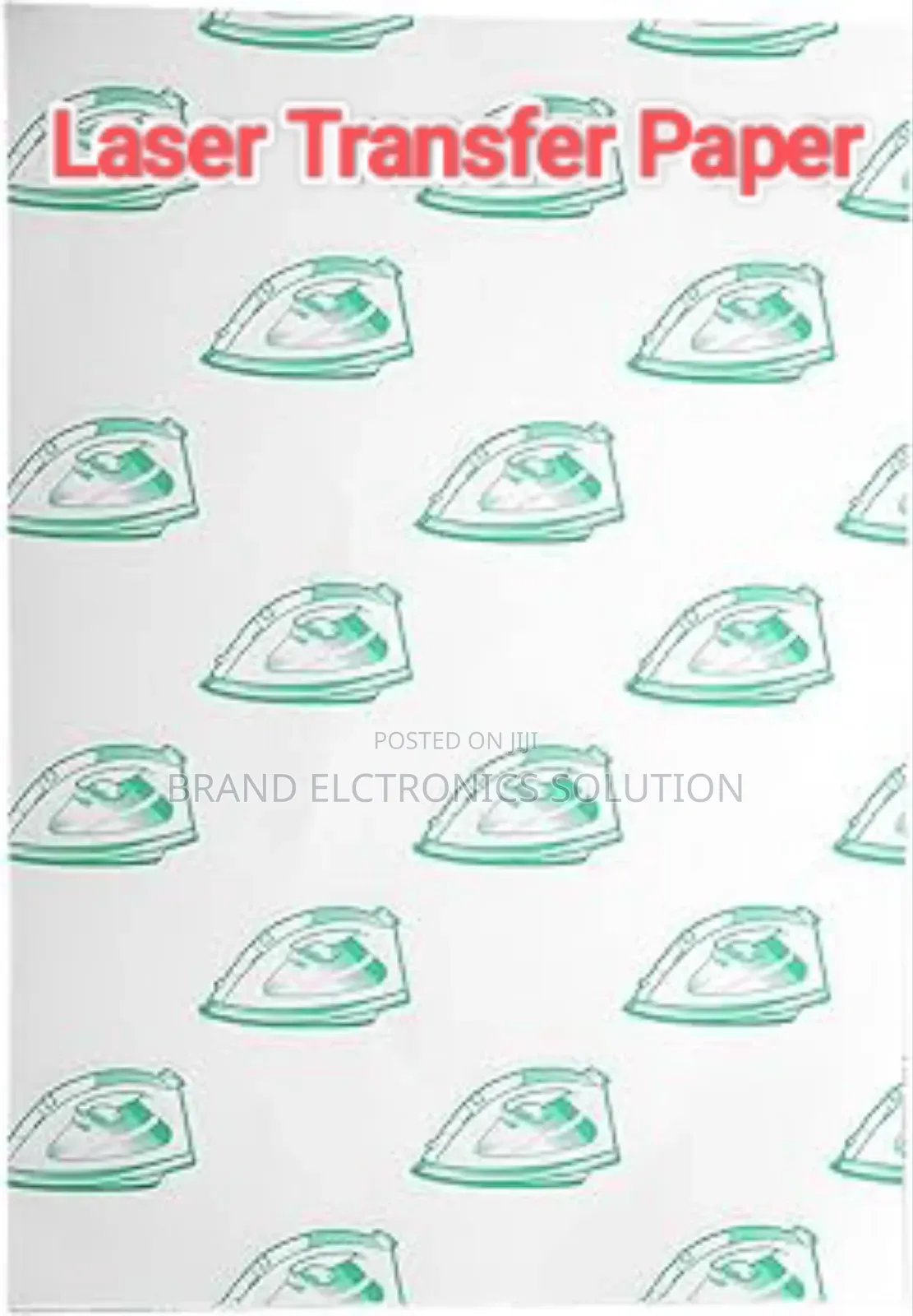 Cotton Cut Out Transfer Paper