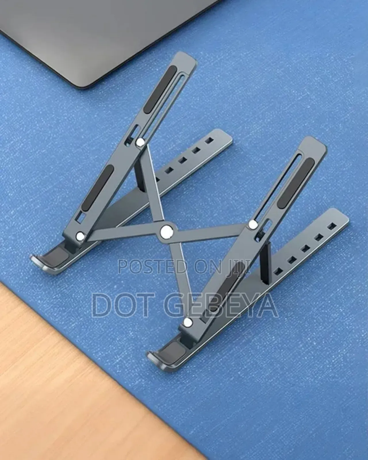 Foldable Height Adjustable Metal Frame Laptop Stand