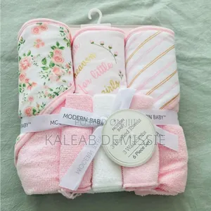 3 Piece Hooded Towel, 3 Piece Washcloths 3ፎጣ 3መጠራረግያ