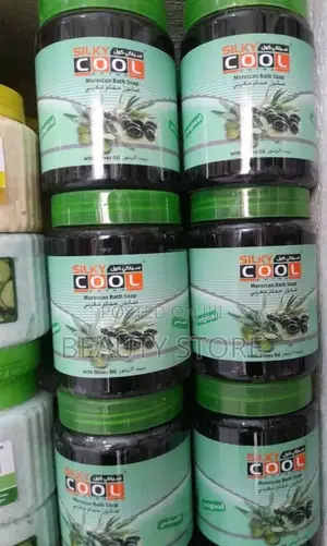 Silky Cool Moroccan Bath Soap With Olives Oil.