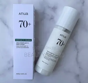 Anua Heartleaf 70 Daily Face Lotion.