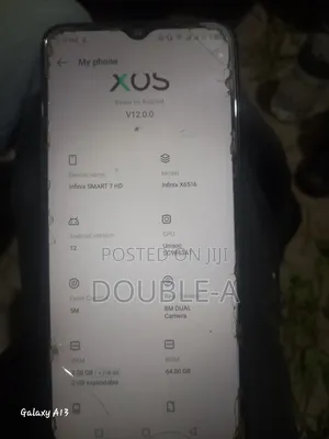 Infinix Smart 7 HD 64 GB Blue