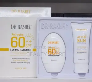 Dr. Rashel Anti-Aging 2 Piece 60++ SPF Sun Protection Kit.