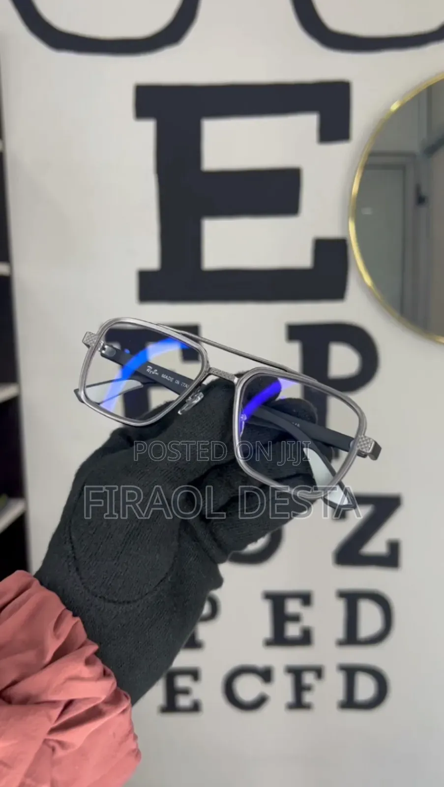 Rayban Blue Cut Eyeglass