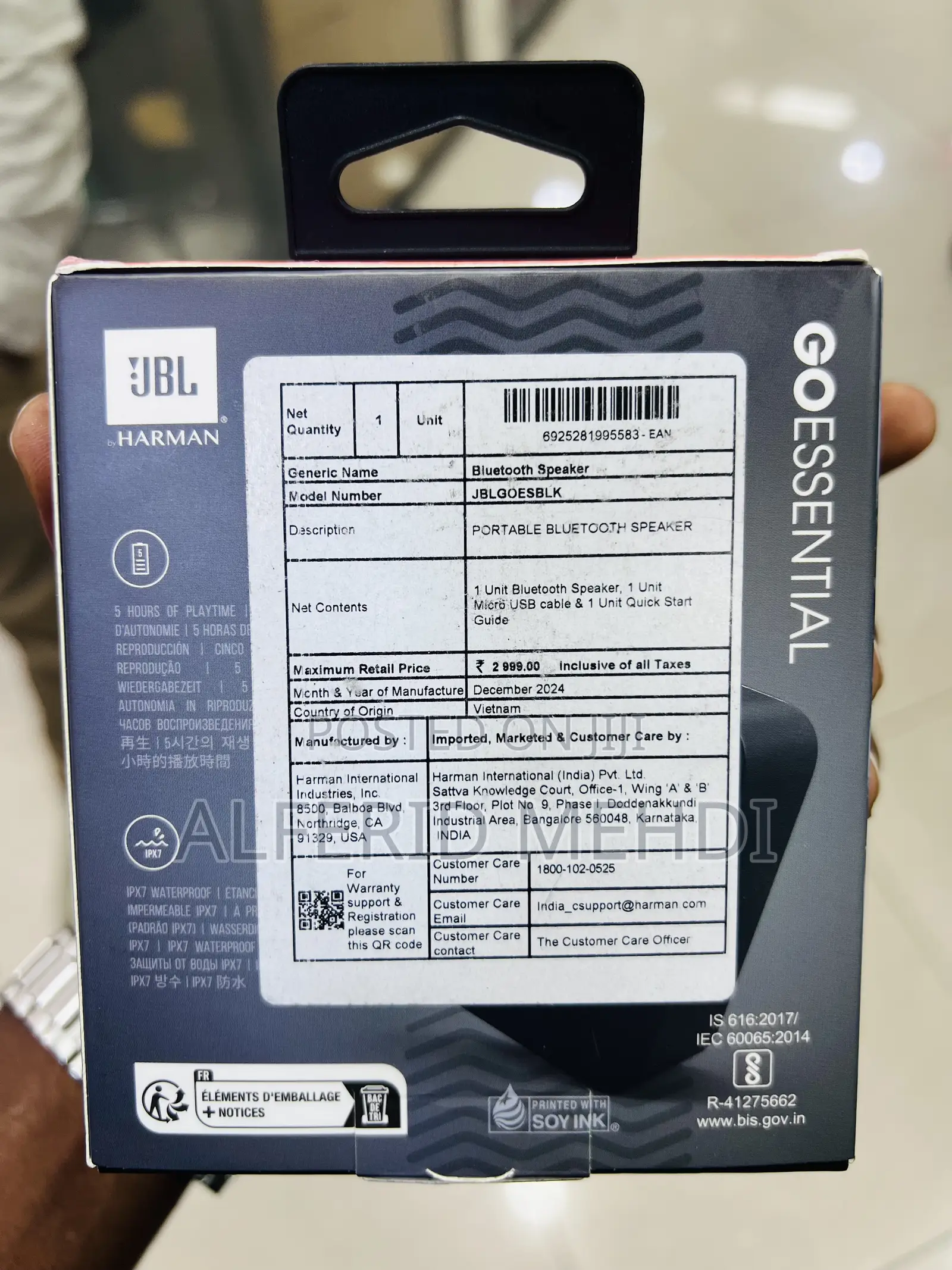 JBL Charge 6 Portable Bluetooth Speaker