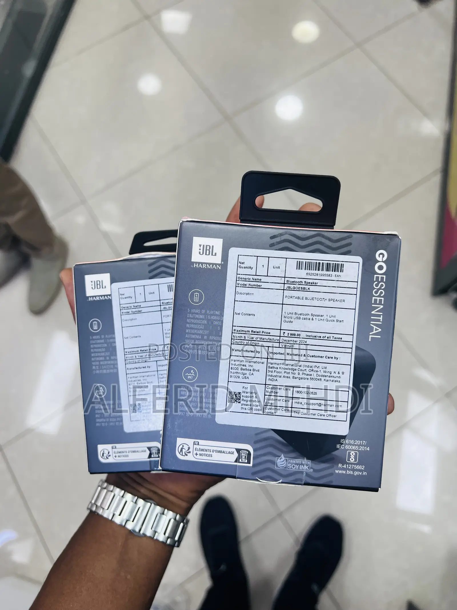 JBL Go Essential Portable Bluetooth Speaker