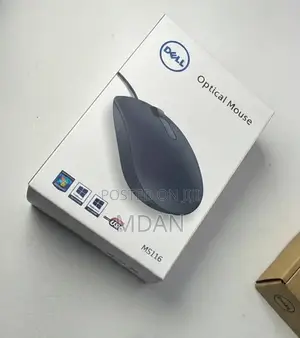 Wire Dell Optical Mouse