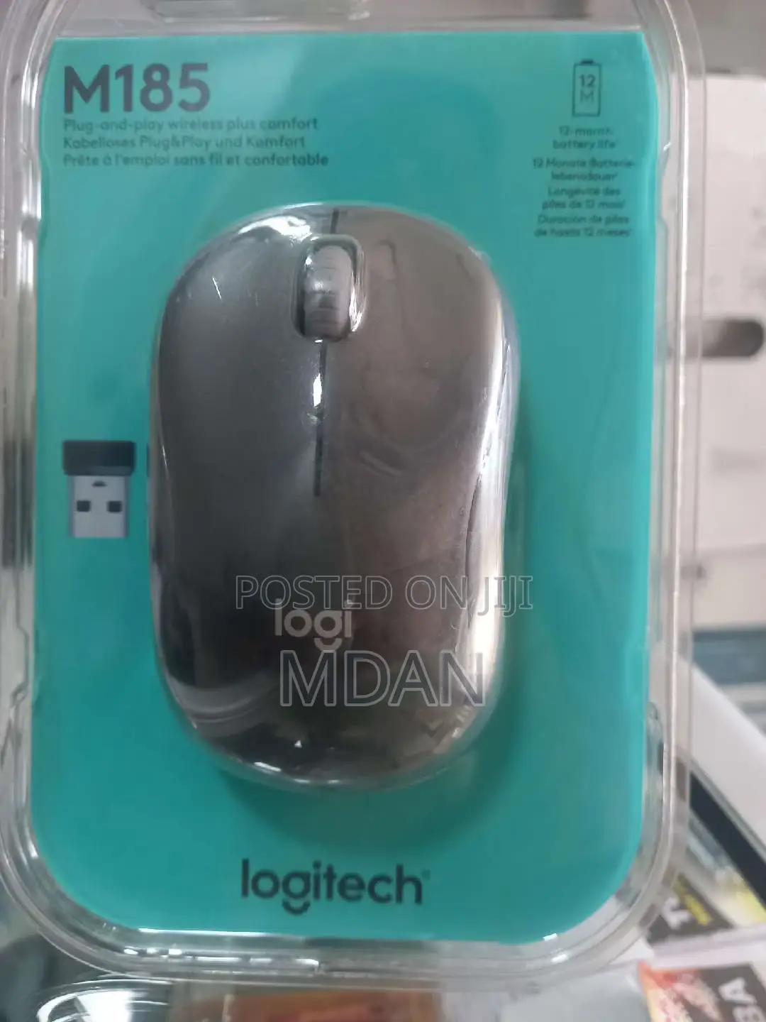 Logitech M185 Wireless Mouse
