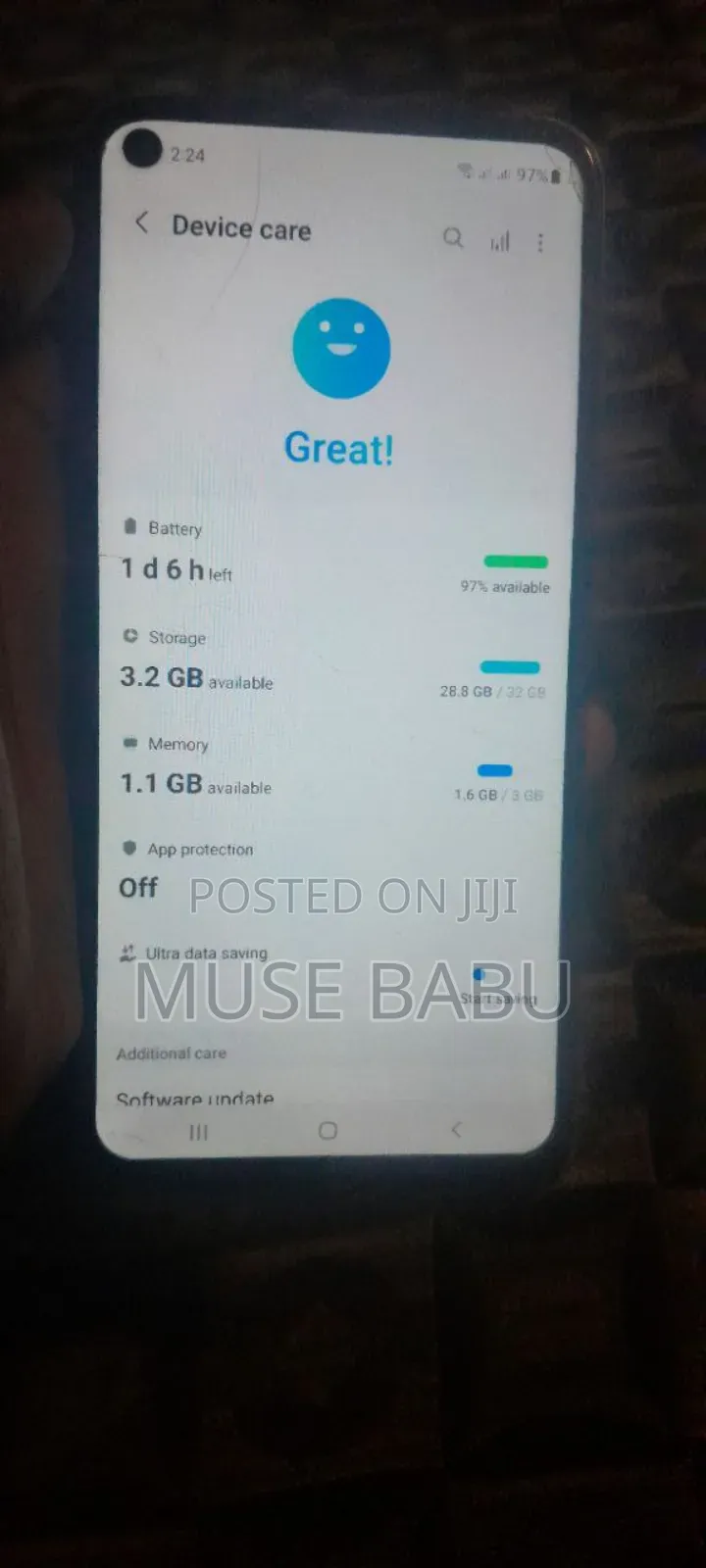 Samsung Galaxy A11 32 GB Blue