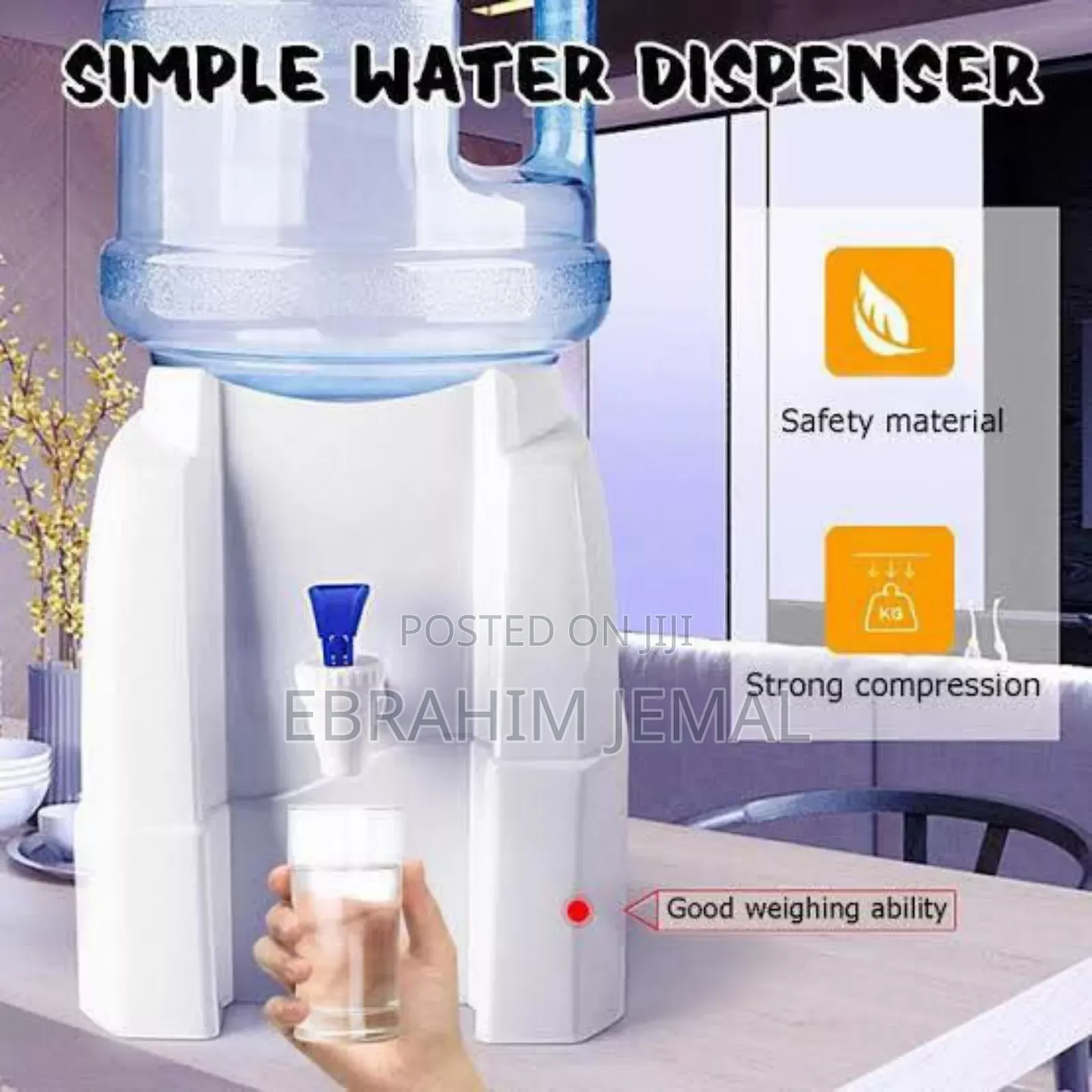 Water Bottle Dispenser Stand