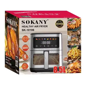 Sokany 8.5l Healthy Air Fryer – Zero Oil Energy Saving ያለዘይት መጥበሻ