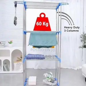 4 Tier Clothes Drying Rack(60kilo Capacity)