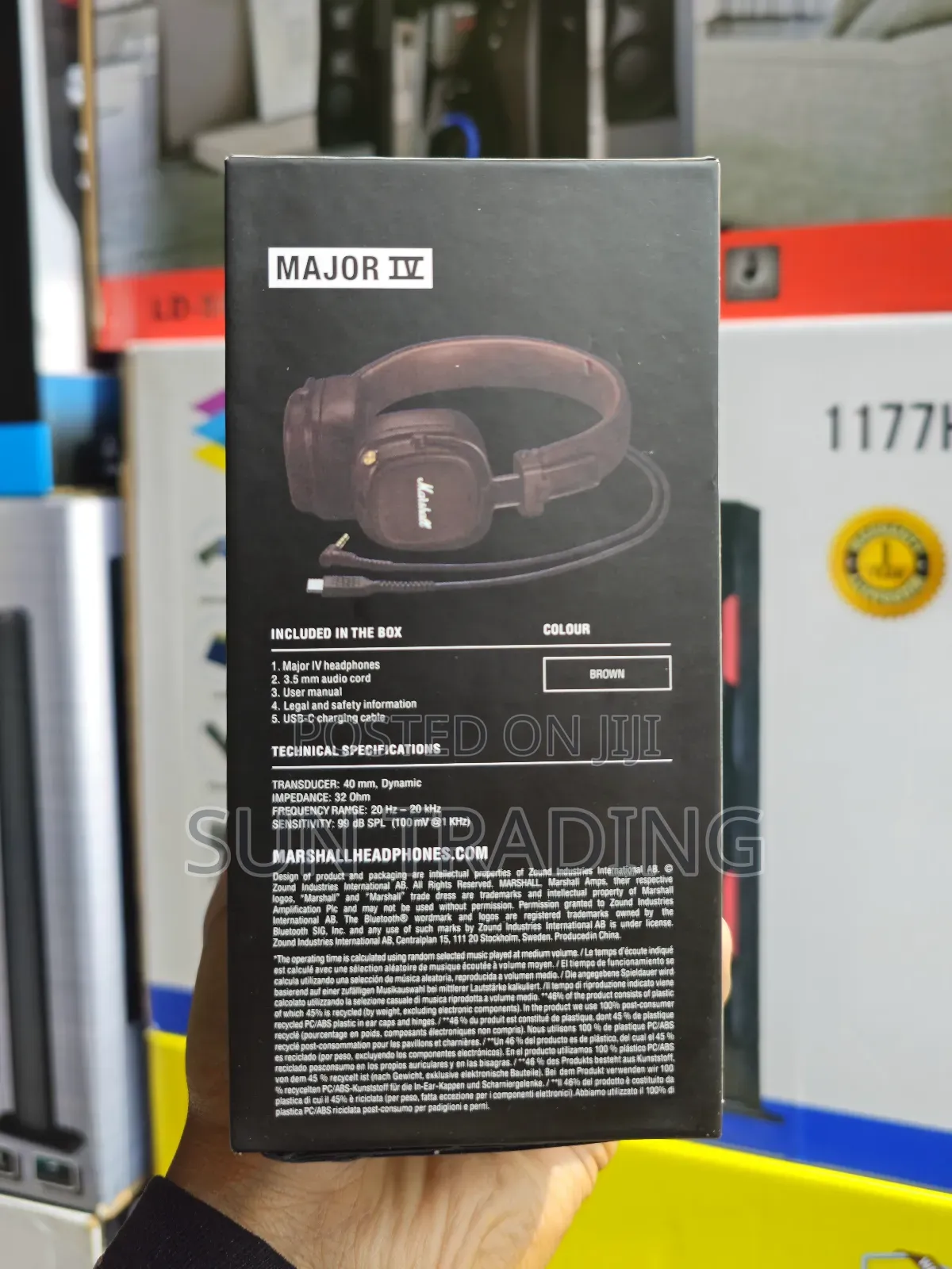 Marshall Major Iv Wireless Headphones