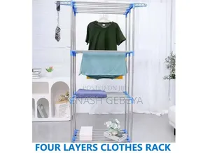 4 Layer High Quality Cloth Drying Rack(60kilo Capacity)