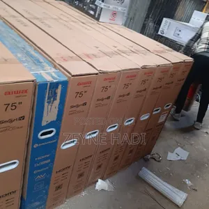 Aiwa Smart Qled Tv 75 Inch Andraid Framless 2025 Model Japan Tecnol