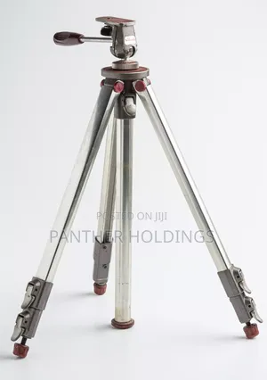 Germany Made Schiansky Munich Tripod, Large, Silver, Universal, ትራይፖድ
