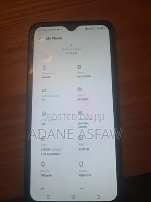 Itel A04 32 GB Black