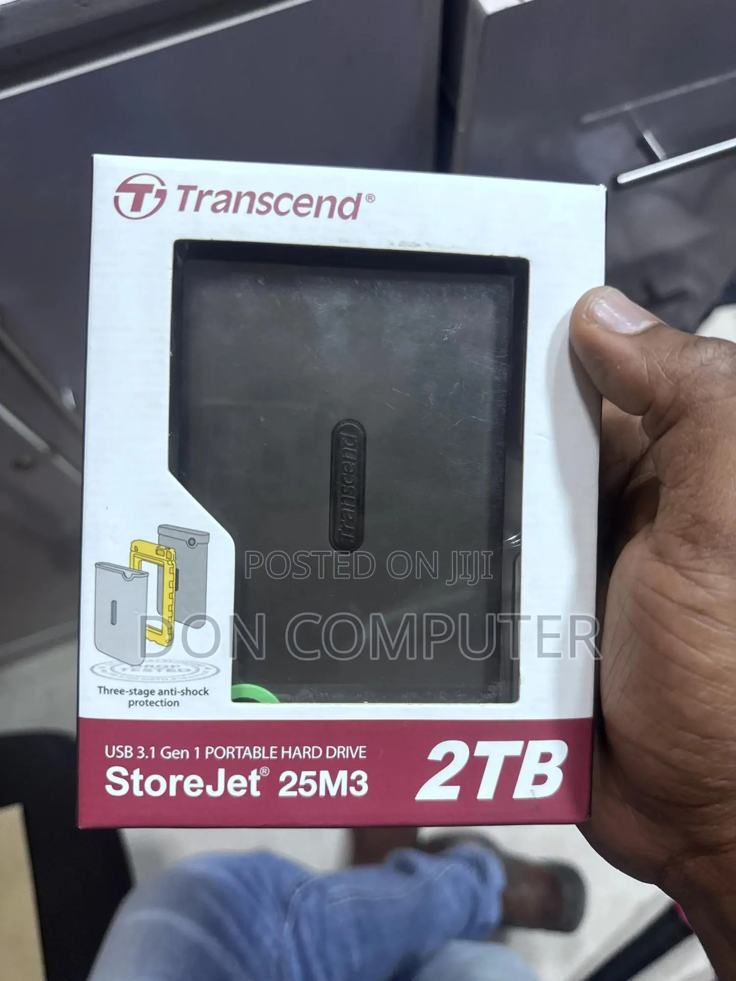 Transcend Storejet 25m3 2 Terabyte