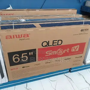 Aiwa Smart Qled Tv 65 Inch Andraid Framless Tv 2025 Brand Model
