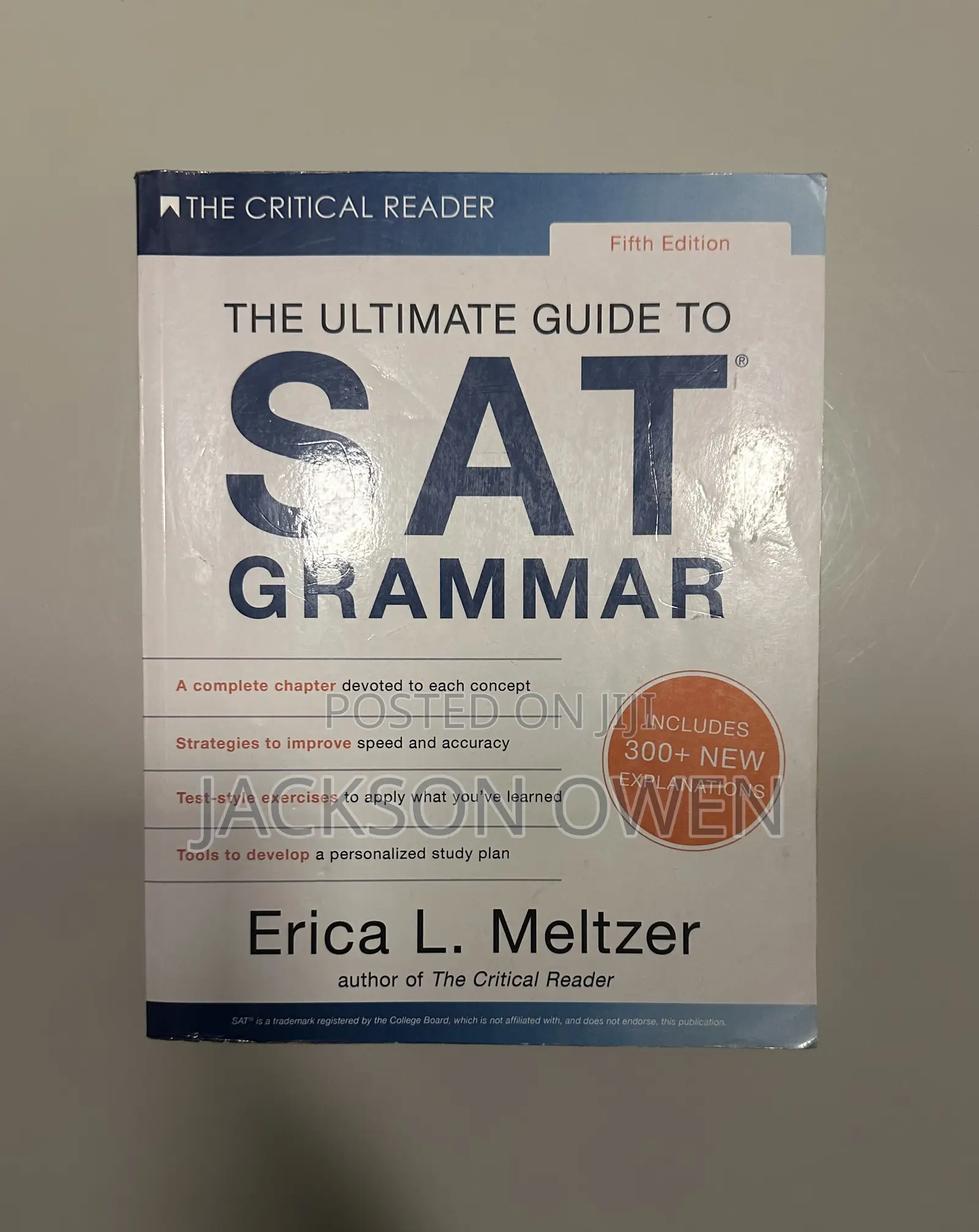 The Ultimate Guide to Sat Grammar (Erica Meltzer)