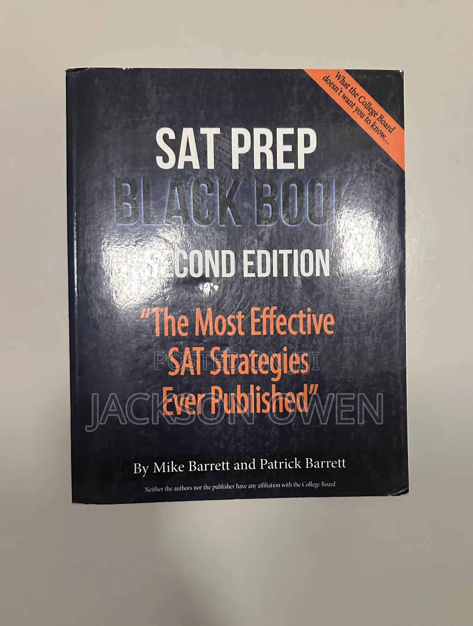 Sat Prep Black Book (2nd Edition) - Mike Barrett