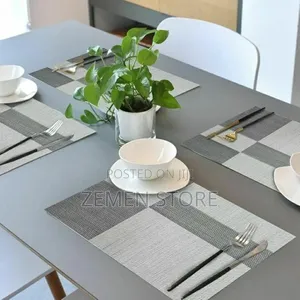Modern Washable Table Place Mats - ውብ እና ዘመናዊ የምግብ ጠረጴዛ ምንጣፎች