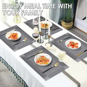 Modern Washable Table Place Mats - ውብ እና ዘመናዊ የምግብ ጠረጴዛ ምንጣፎች