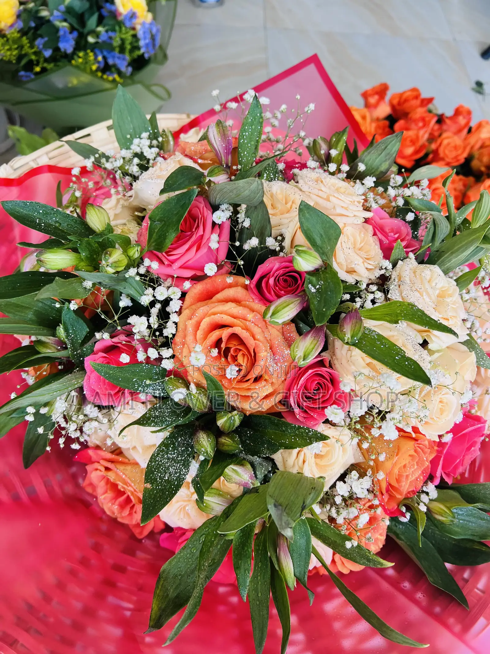 Classic Flower Bouquet – Roses