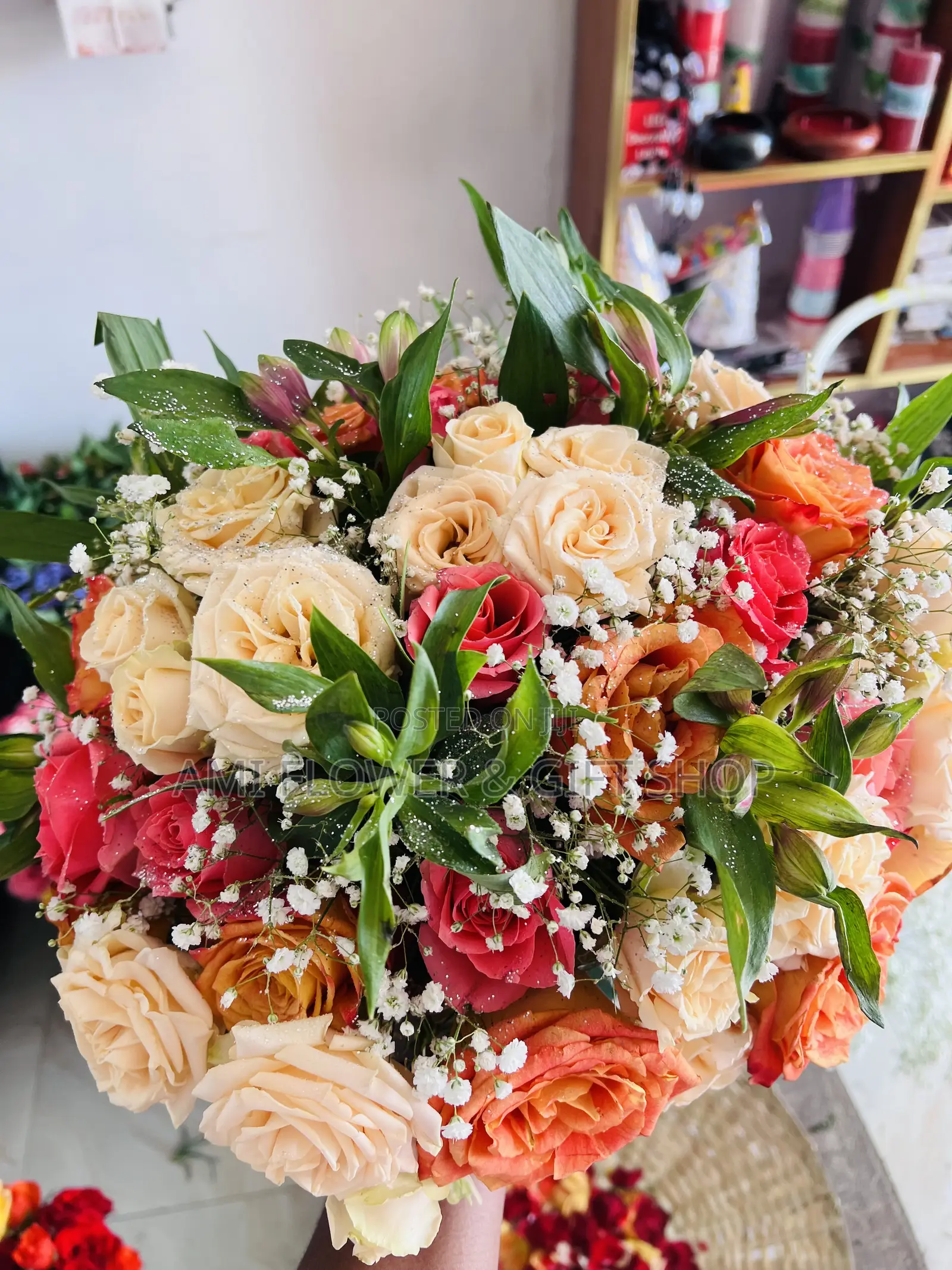 Classic Flower Bouquet – Roses