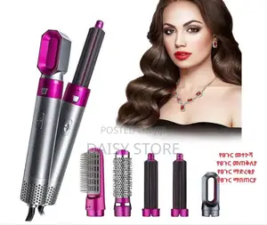 5 በ 1 የያዘ የጸጉር መስሪያ/5in1 Hair Styler