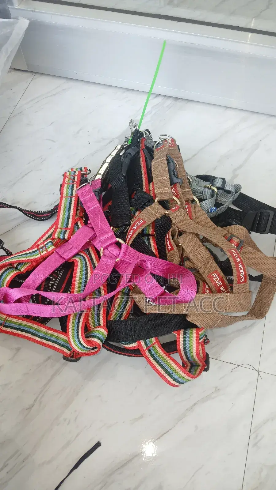 Dog Harrnees With Difrent Collor