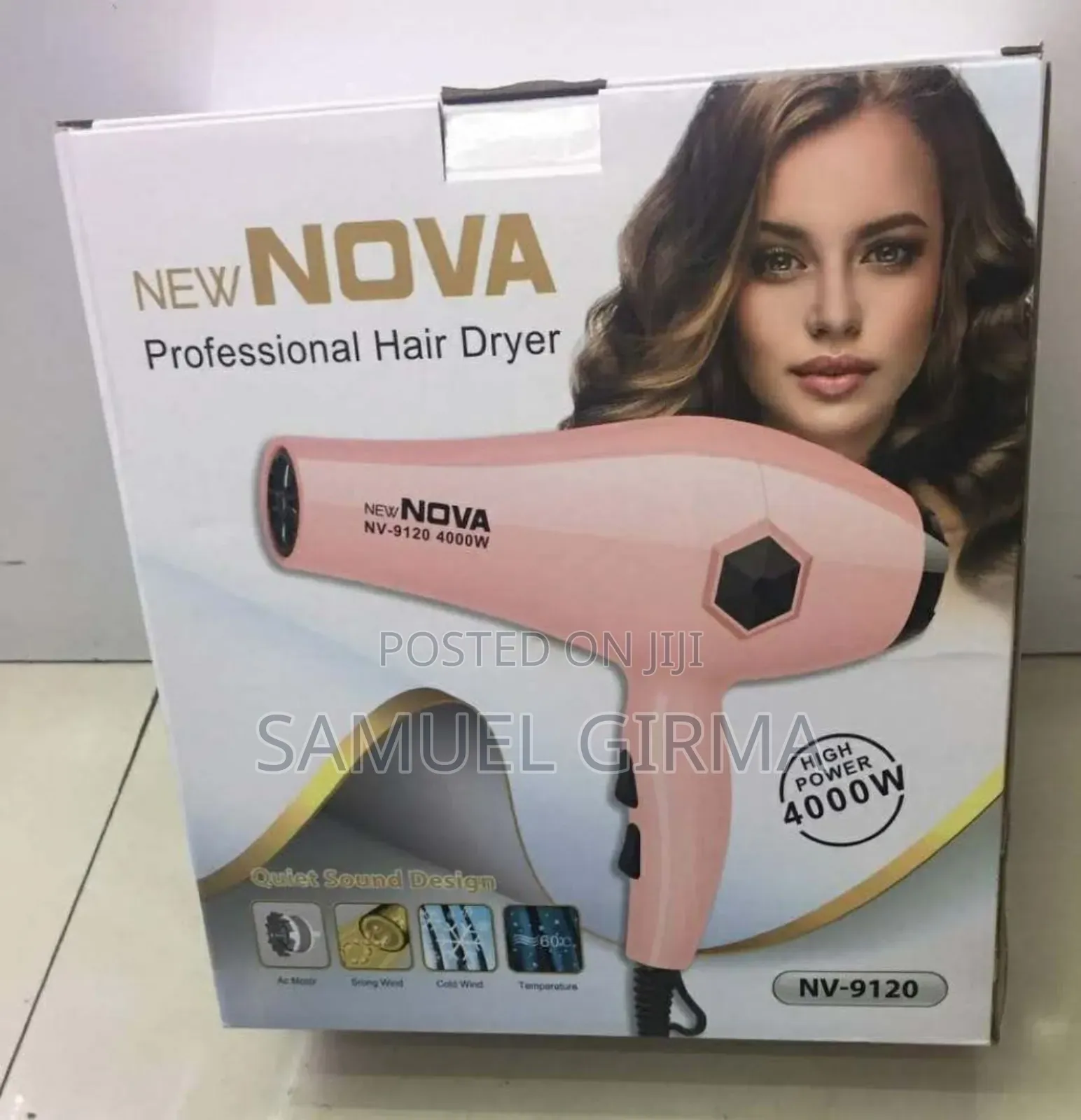 4000w New Nova Professional Hair Dryer