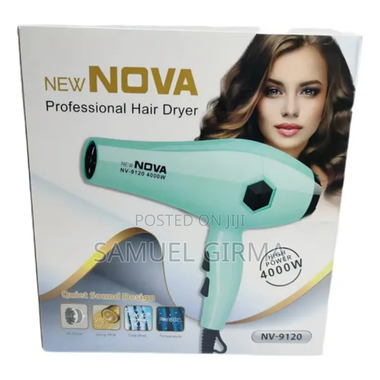 4000w New Nova Professional Hair Dryer