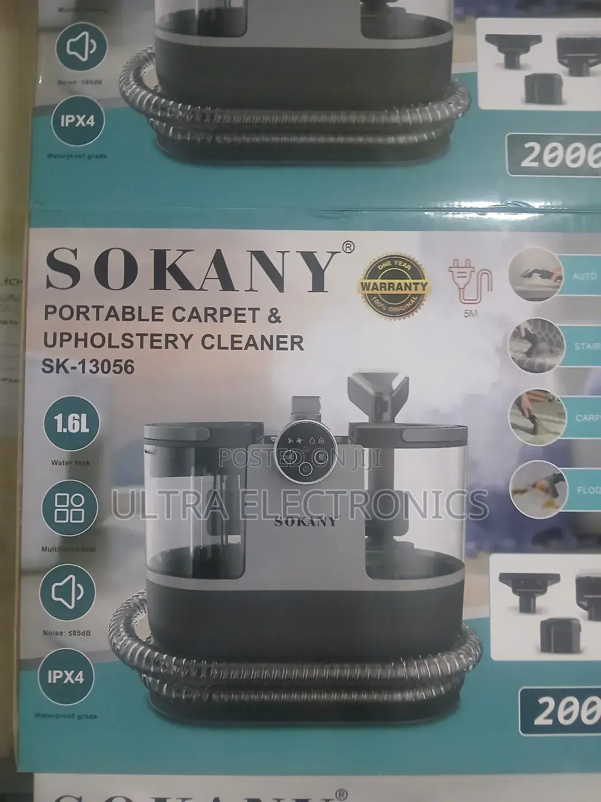 Sokany Portable Carpet Upholstery Cleaner Model Sk-13056.