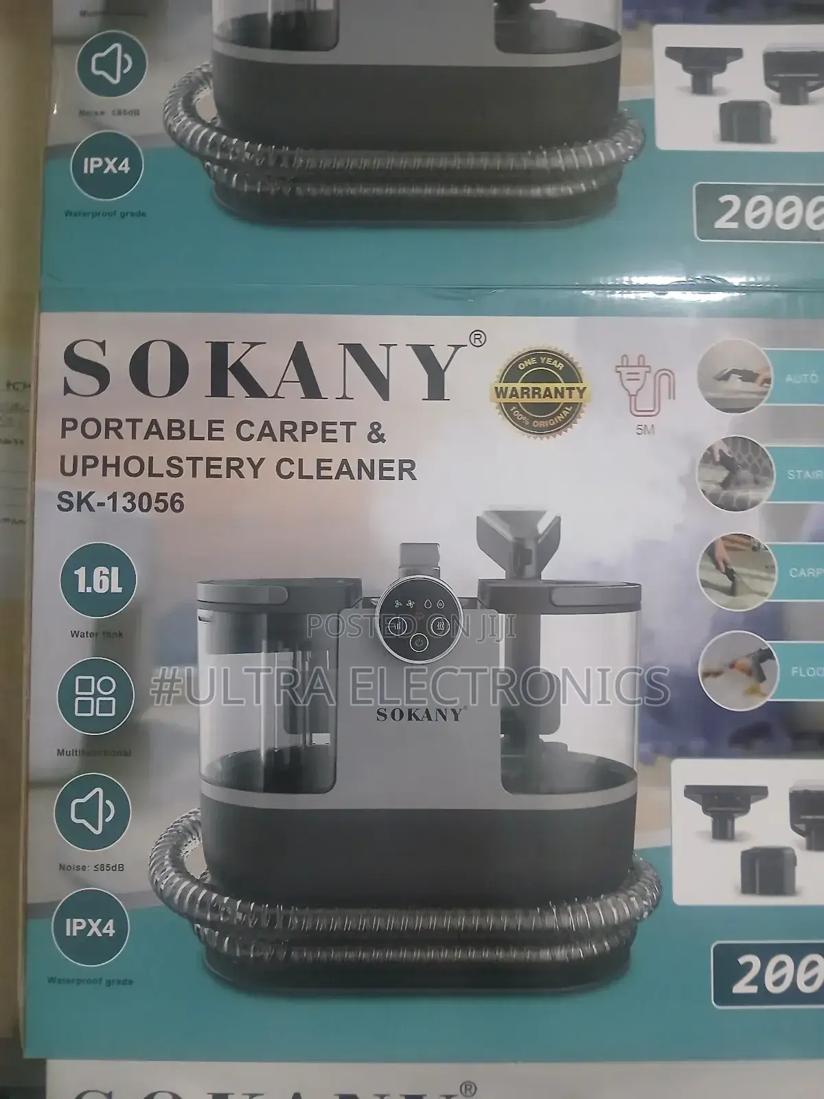 Sokany Portable Carpet Upholstery Cleaner Model Sk-13056.