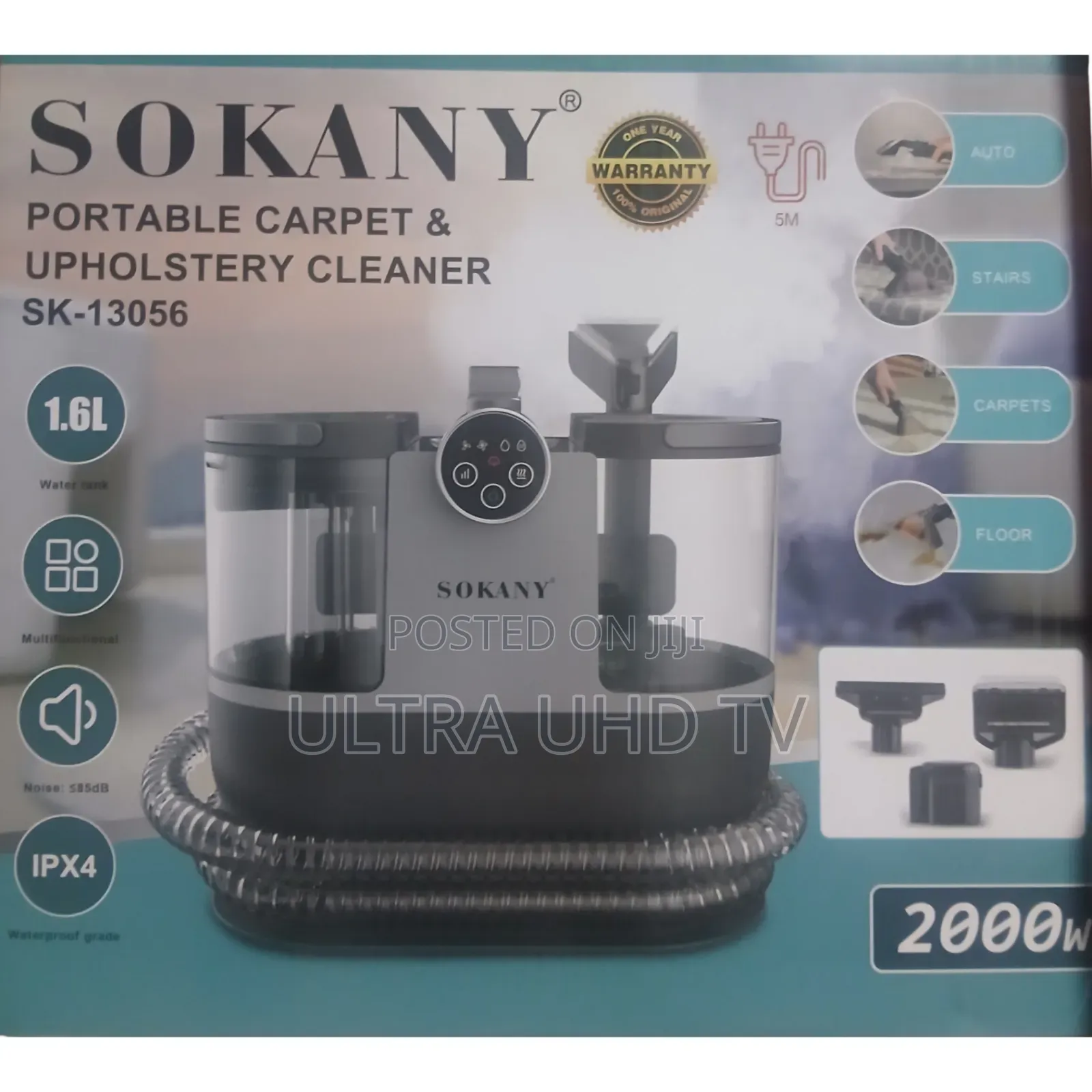 Sokany Vacuum Portable Carpet Upholstery Cleaner (Sk-13056).