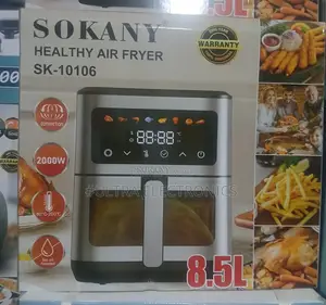 Sokany Healthy Air Fryer Sk-10106. It Has an 8.5l Capacity.