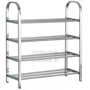 Fully Stainless Steel Shoe Organizer የጫማ መደርደርሪያ