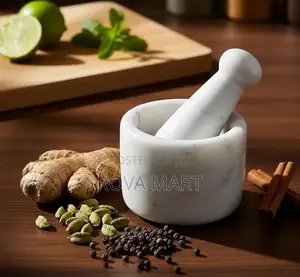 Marble Hand Mortar/Mill
