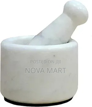 Marble Hand Mortar/Mill