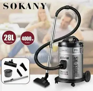 Sokany Sk-13007 Dry Drum Vacuum Cleaner.