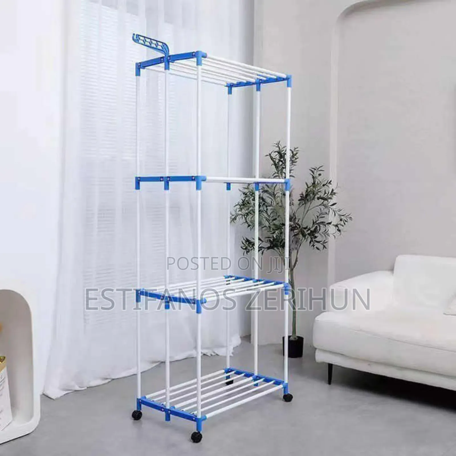 4-Tier Clothes Drying Rack (Hanger)