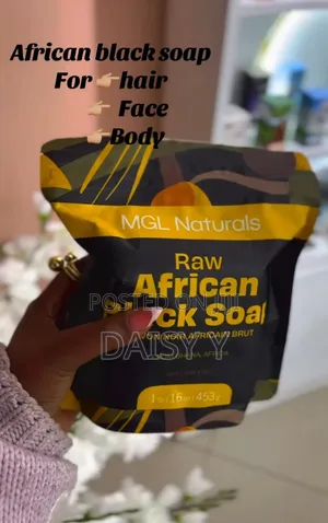 Naturals Raw African Black Soap