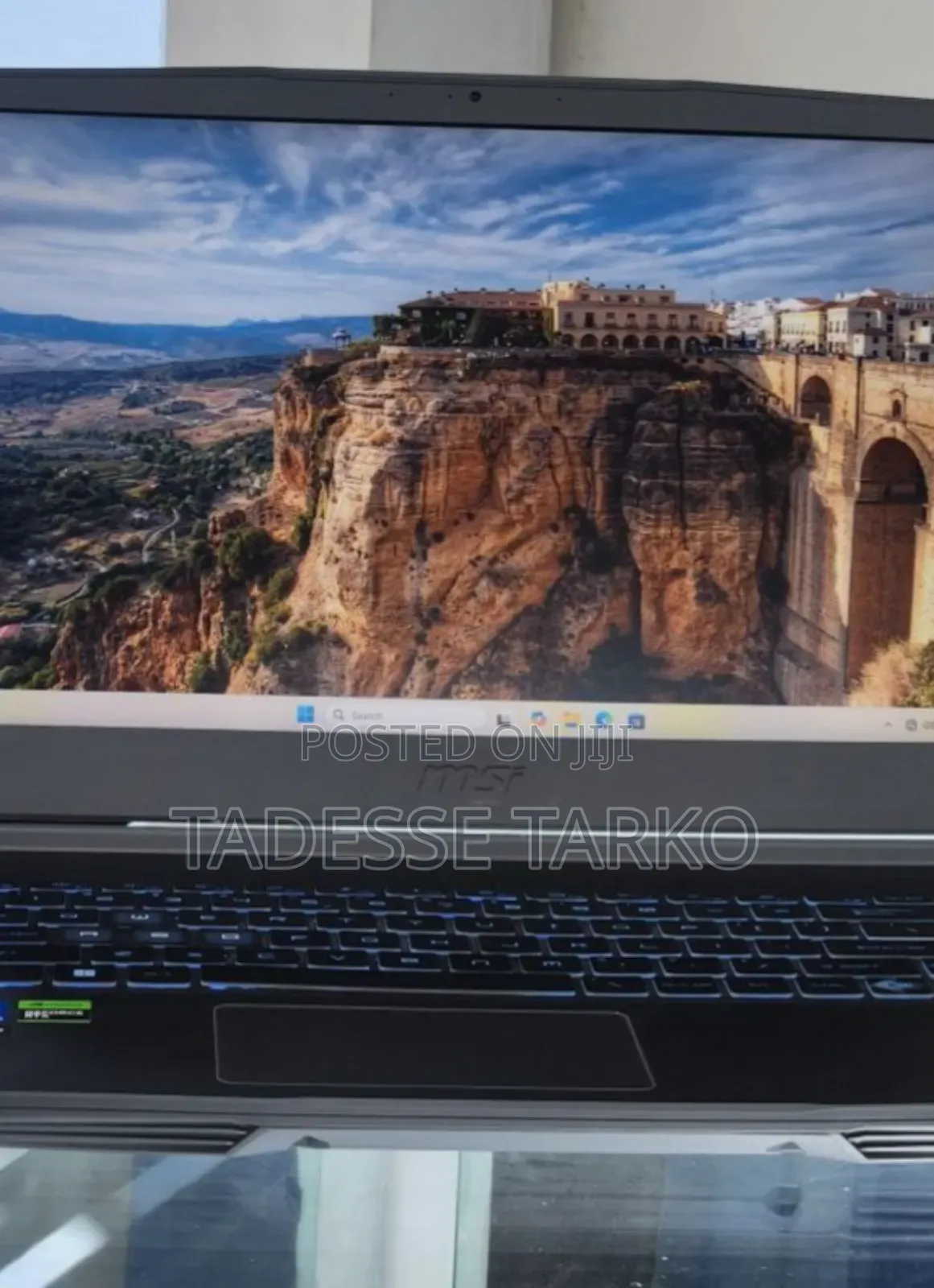 New Laptop MSI 16GB Intel Core I5 SSD 512GB