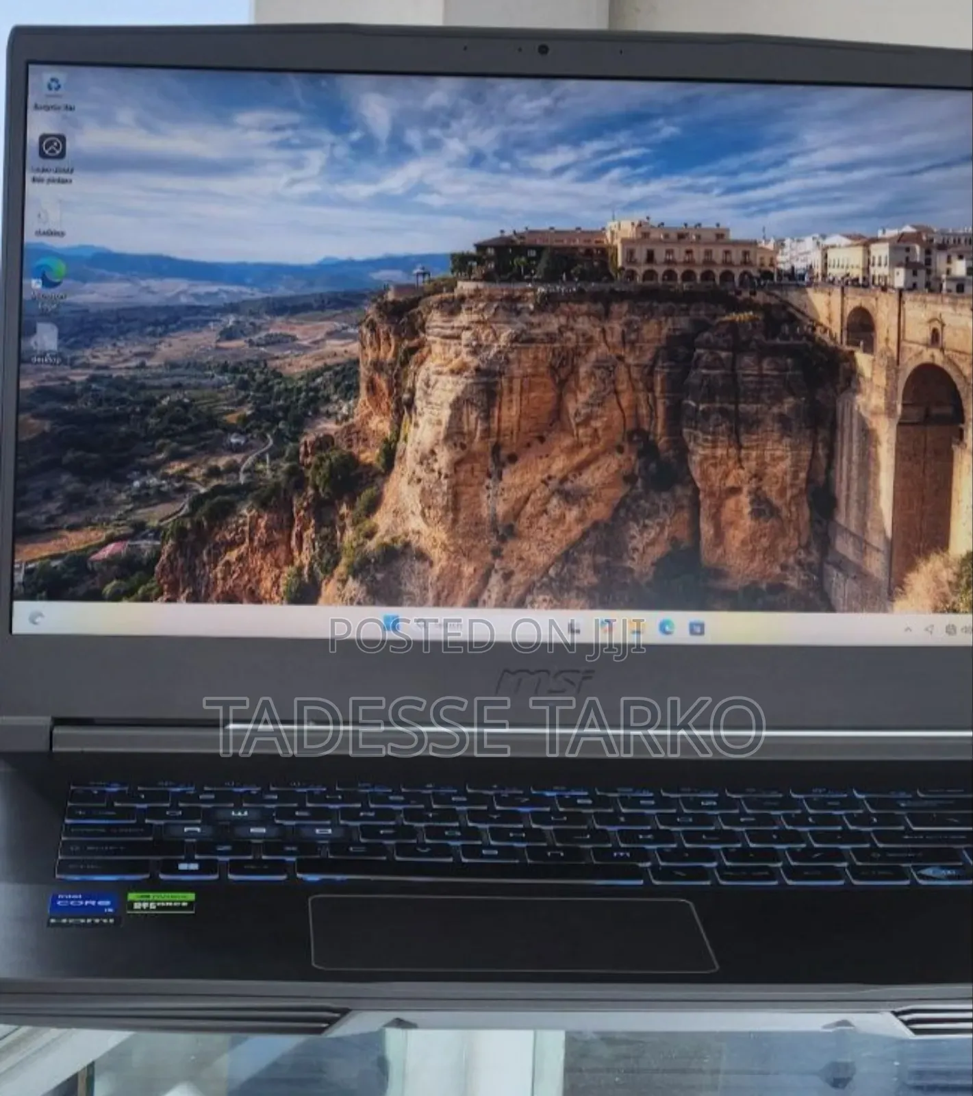 New Laptop MSI 16GB Intel Core I5 SSD 512GB