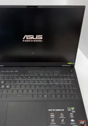 New Laptop Asus TUF Gaming A16 32GB AMD Ryzen 9 SSD 512GB
