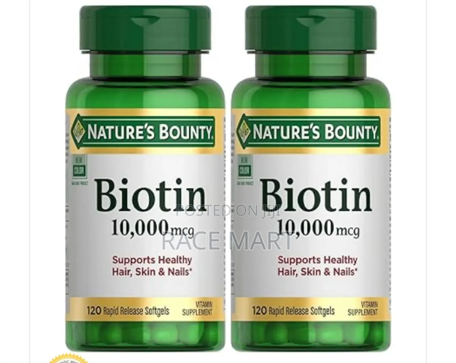 Nature's Bounty Biotin Hair Skin and Nails Vitamins